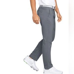 UNDER ARMOUR Showdown microfiber golf pants in dark grey. Size 34/34